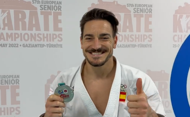 Damián Quintero revalida su subcampeonato europeo