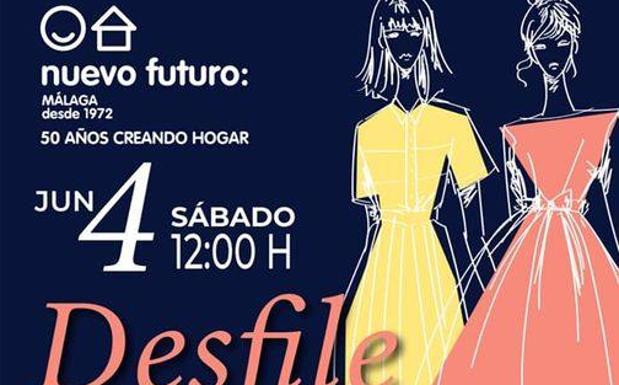 Diseñadores destacados de Málaga, juntos en un desfile benéfico por Nuevo Futuro