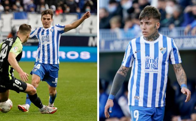 Brandon y Febas se despiden por el momento del Málaga tras acabar sus contratos