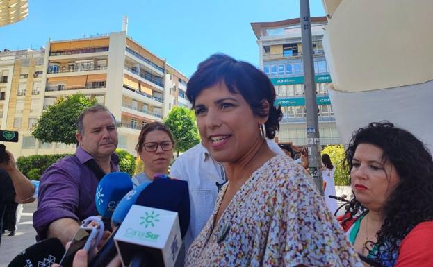 Teresa Rodríguez pide el fin de las agresiones en la izquierda para frenar el ascenso de la derecha