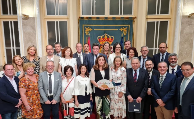 Los institutos Gaona y Martiricos, placa de honor de la Orden de Alfonso X el Sabio