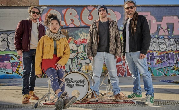 El funk neosoul de los malagueños Wasabi Cru se cuela en el Andalucía Big Festival