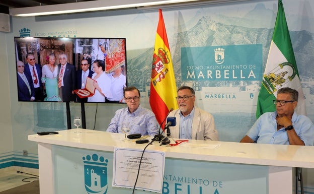 Francisco Moyano, Cronista Oficial de Marbella, recibirá este año la Medalla de la Cruz del Humilladero