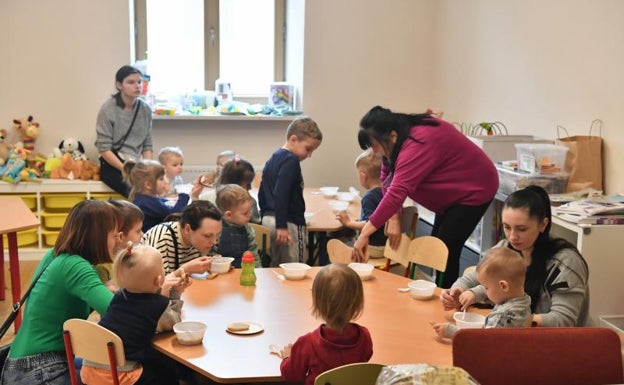 Málaga cuenta con más de un millar de niños ucranianos escolarizados