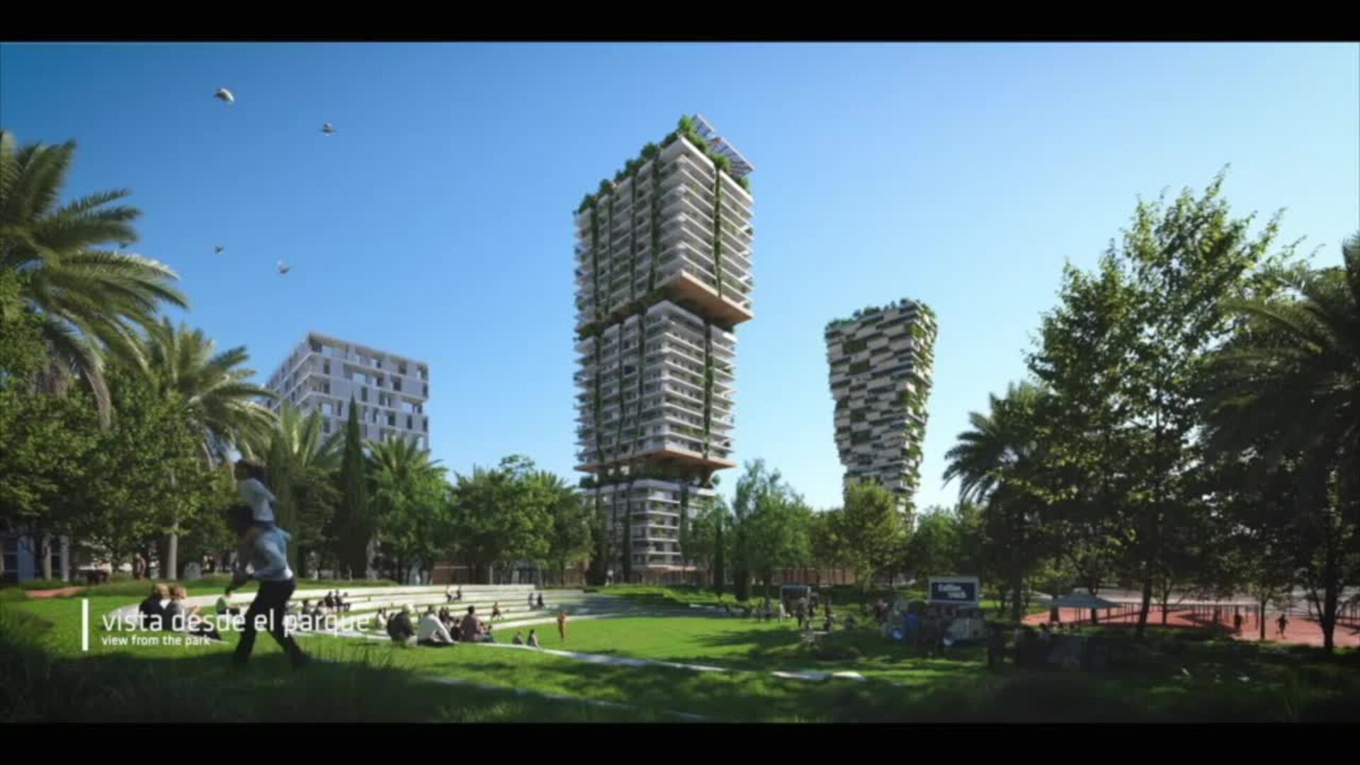 Así es el proyecto de 'Málaga Tree' para los antiguos terrenos de Repsol