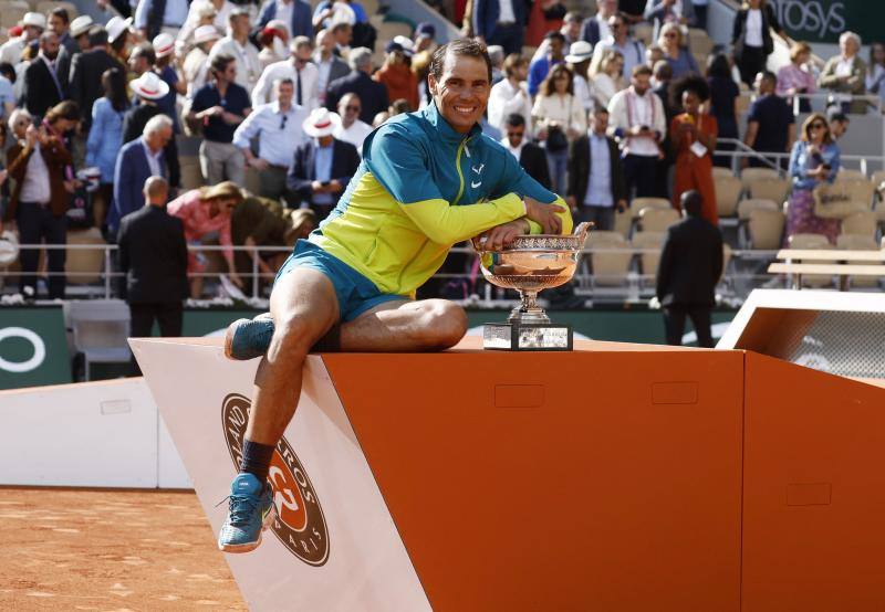 El decimocuarto Roland Garros de Nadal, en imágenes