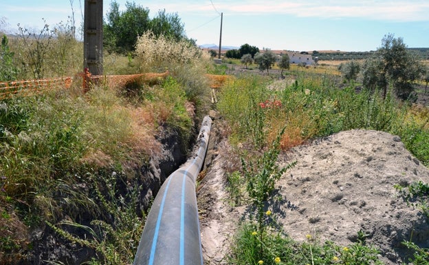 Campillos encara la recta final de la renovación de su red de agua potable para garantizar el suministro y evitar fugas