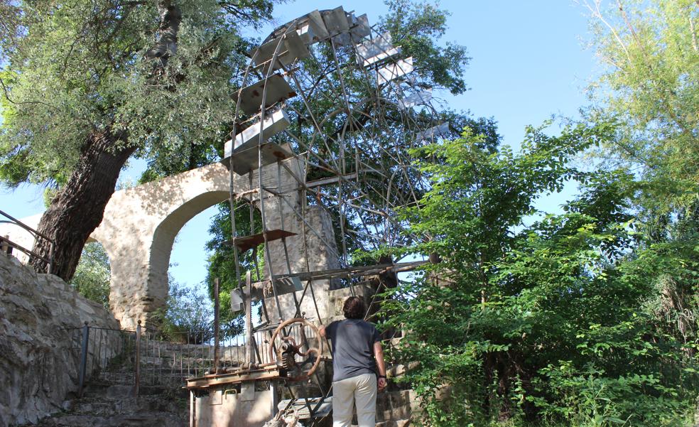 La Noria de la Agusadera, el recuerdo de la vieja ingeniería hidráulica y agrícola en Cuevas Bajas