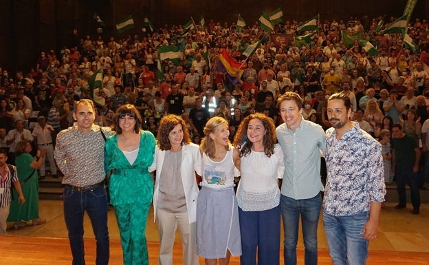 Por Andalucía se encomienda al 'Sí se puede' a rebufo de Díaz y Errejón