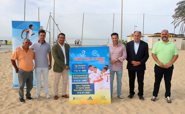 Torrox se convierte hasta julio en la capital nacional del fútbol playa