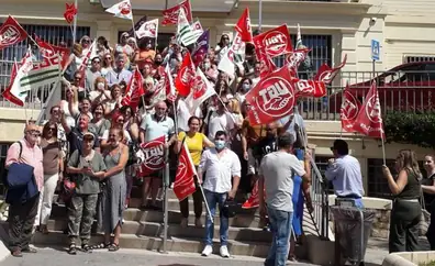El personal de limpieza de los hospitales del SAS de Málaga sigue con sus protestas e irá a una huelga