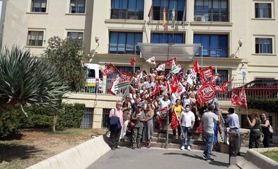CC OO y UGT desconvocan la huelga de limpieza en hospitales del SAS de Málaga tras un acuerdo con la empresa
