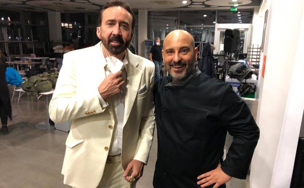 El día que Jaime Ordóñez hizo reír a Nicolas Cage