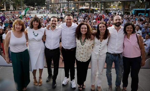 Por Andalucía cierra la campaña con Irene Montero y Alberto Garzón apelando a los indecisos