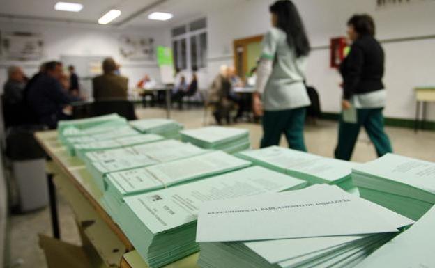 El cambio político en Andalucía se somete al examen de las urnas