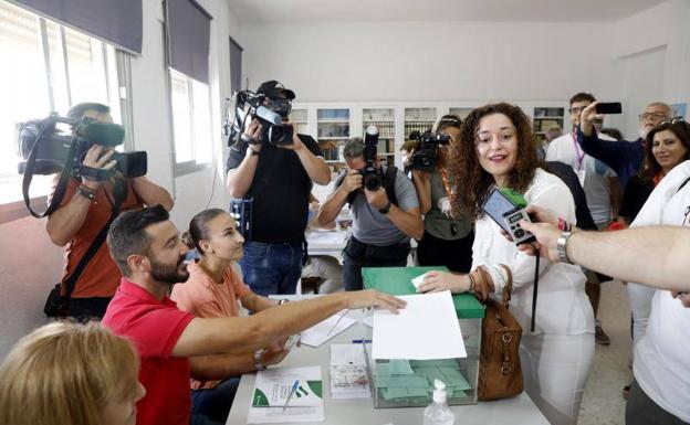 Inmaculada Nieto llama a votar en unas elecciones «históricas» para Andalucía