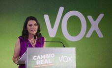 Macarena Olona reitera que se queda en Andalucía para aspirar a «liderar la oposición»