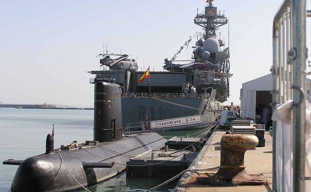 El submarino Tramontana de la Armada Española amarrará en el Puerto de Málaga el viernes