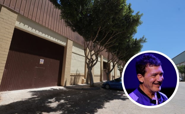 Antonio Banderas alquila unas naves de la Misericordia para platós de rodaje en Málaga