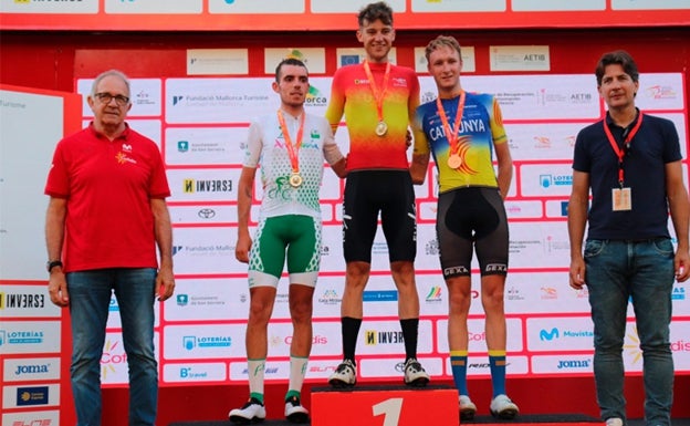 Marín, segundo en el Campeonato de España sub-23 en ruta