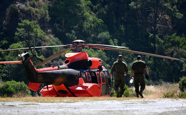 Extinguido el incendio forestal de Sierra Bermeja después de casi 20 días de lucha contra las llamas