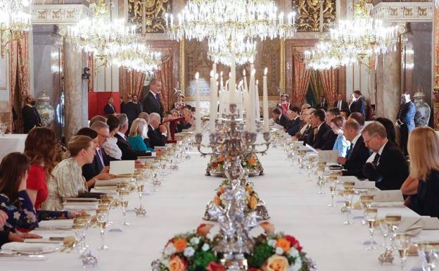 Una cena de gala en Palacio para abrir boca