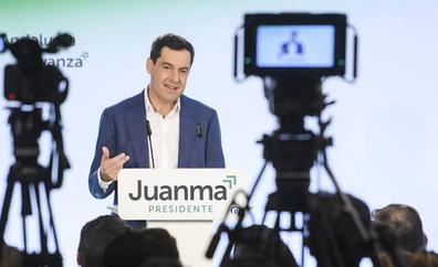 Juanma Moreno confirma la reducción de plazos para formar gobierno a final de julio