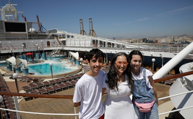 «Es un lujo salir de crucero con el barco a diez minutos de la puerta de casa»