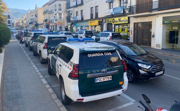 Golpe al menudeo de drogas en Nerja: 13 detenidos y siete puntos de venta desarticulados