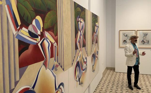 Diego Santos convoca al mito