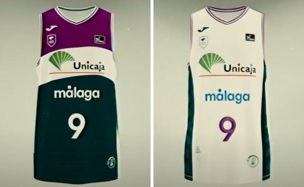 El Unicaja recupera el diseño de la mítica camiseta del Caja de Ronda con un guiño al Mayoral Maristas