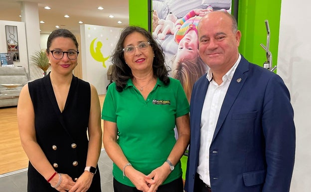 La comerciante Reyes García, Regidora de la Real Feria de Agosto de Antequera de 2022