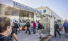 La industria vasca pendiente de Mercedes