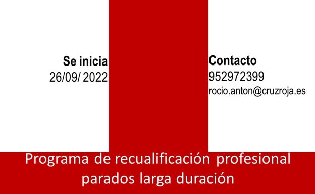 Rincón de la Victoria subvenciona un curso de atención sociosanitaria para desempleados