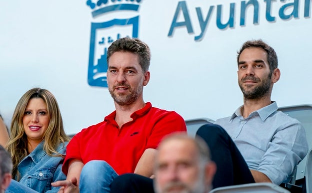 Pau Gasol, de nuevo en Málaga con los campeones del mundo