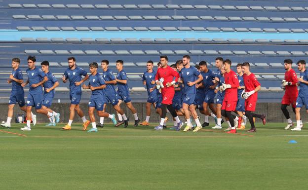 El Málaga, pendiente de los lesionados para poder avanzar más en la preparación