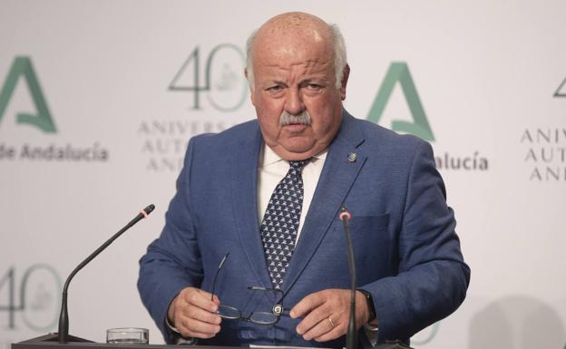 Consejero en funciones de Salud y Familia Jesús Aguirre