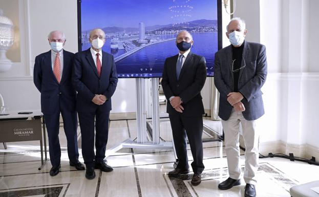 Francisco de la Torre confía en que el Consejo de Ministros dé la luz verde final a la Torre del Puerto en un corto plazo