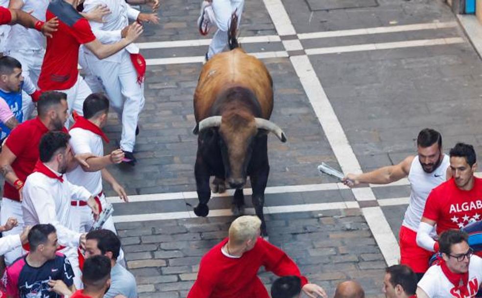 Así ha sido el séptimo encierro de San Fermín