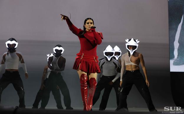 Rosalía, poderío 'motomami' en Fuengirola