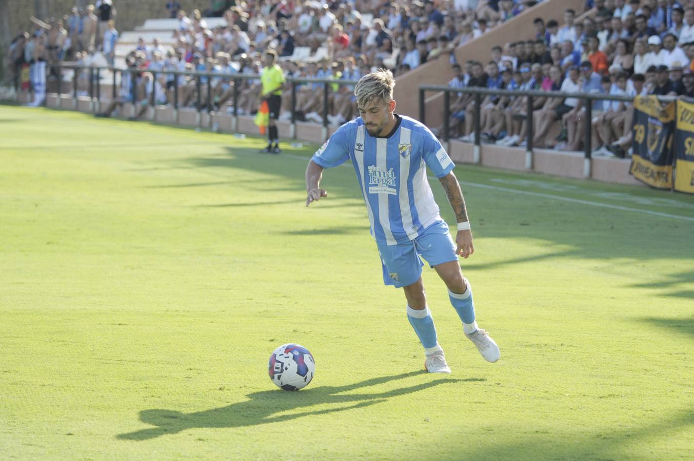 Imágenes del partido amistoso del Málaga contra el Hull City