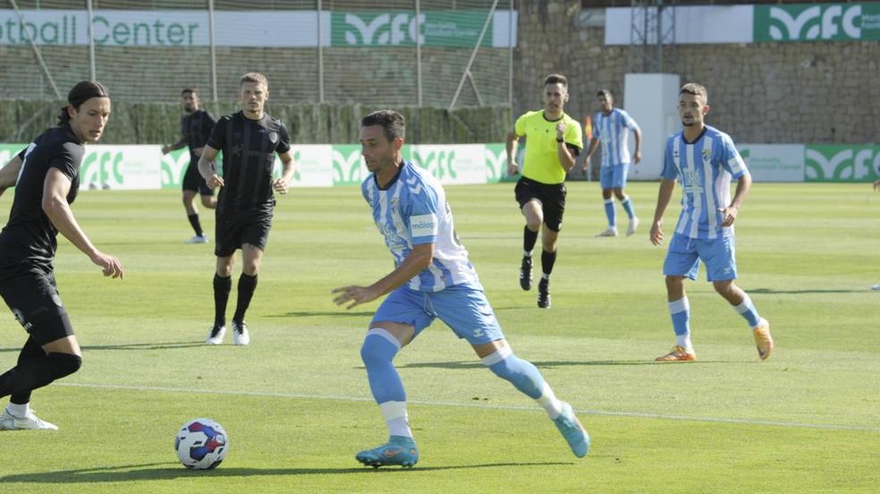 Imágenes del partido amistoso del Málaga contra el Hull City