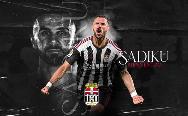 El Cartagena ficha al exmalaguista Sadiku como remplazo de Rubén Castro