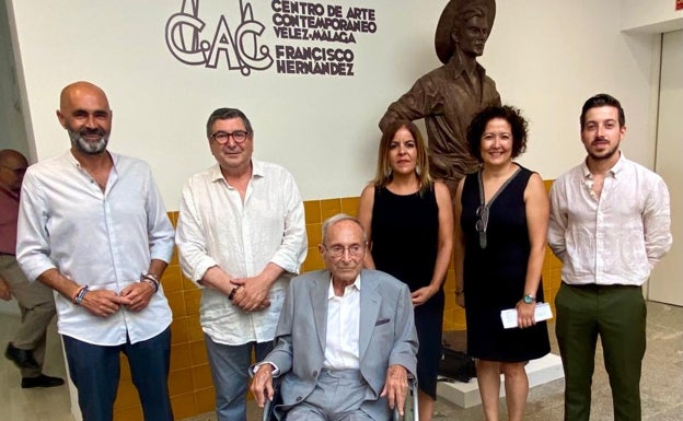 El CAC de Vélez-Málaga acoge una exposición antológica del escultor Jaime Pimentel