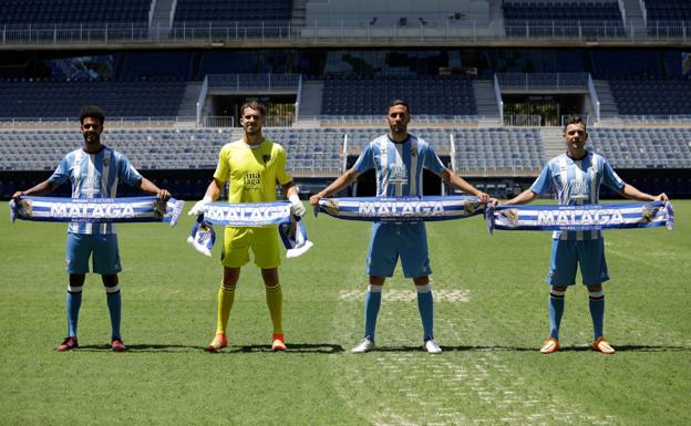 Los últimos fichajes del Málaga también llegan con ambición: «Es un equipo construido para ascender»