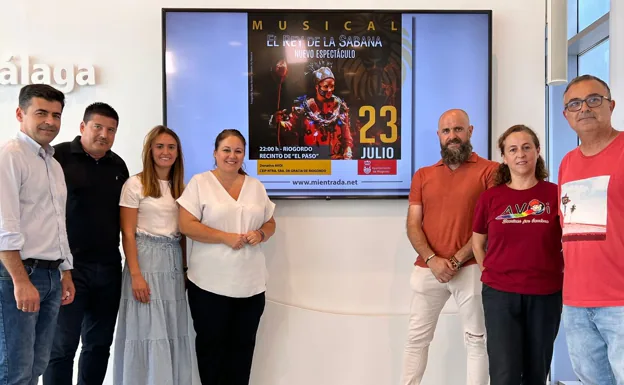 El musical 'El Rey de la Sabana' vuelve a Riogordo con una escenografía renovada