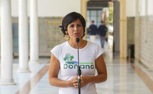 Teresa Rodríguez lamenta que Moreno no dé propuestas «claras ante la situación de urgencia social de Andalucía»