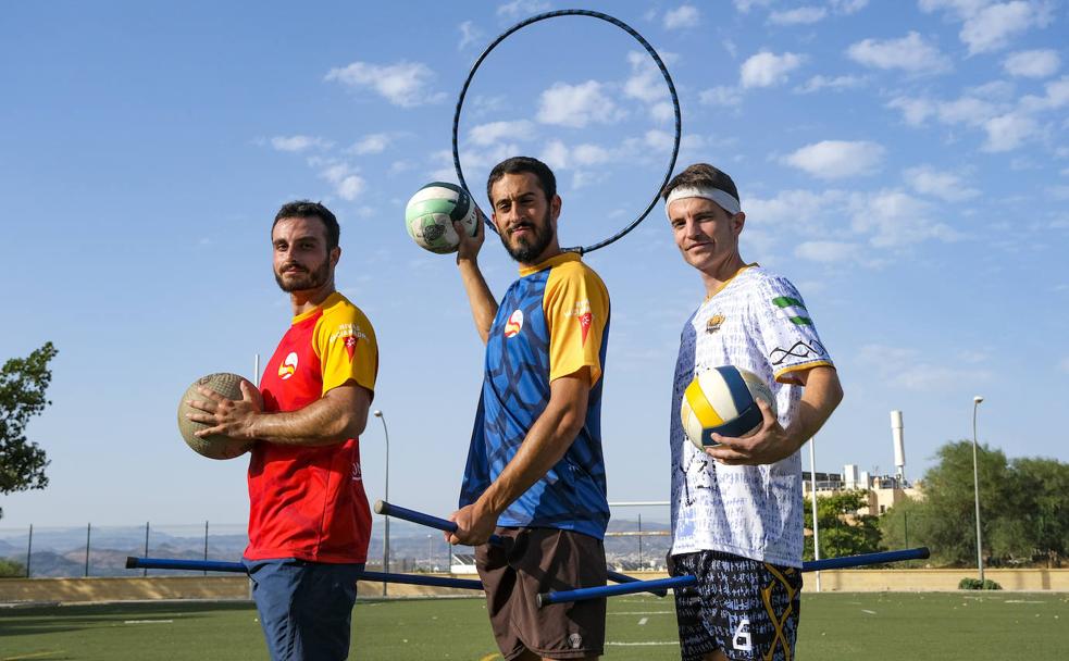 Los malagueños a lo Harry Potter que representarán a España en el europeo de quidditch