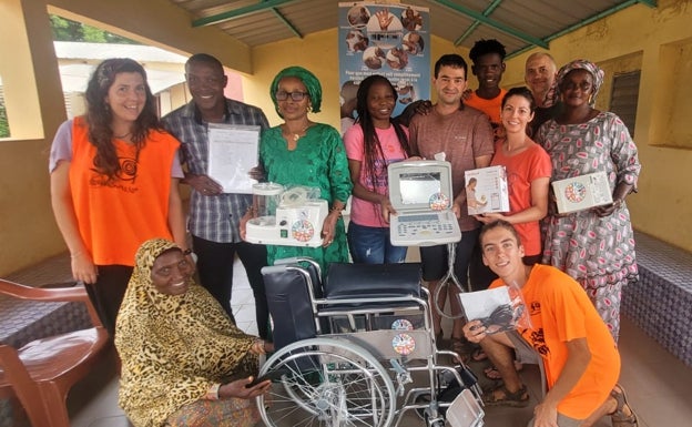 La asociación Eo,Eo de Alhaurín de la Torre consigue recaudar fondos para regalar un ecógrafo a un centro de salud de Senegal