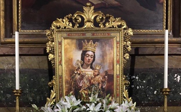 La Patrona de Málaga, presente en el santuario de la Virgen del Milagro de Roma